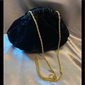 Vintage Velvet Clutch
